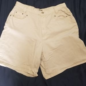 Off white high waisted vintage shorts
